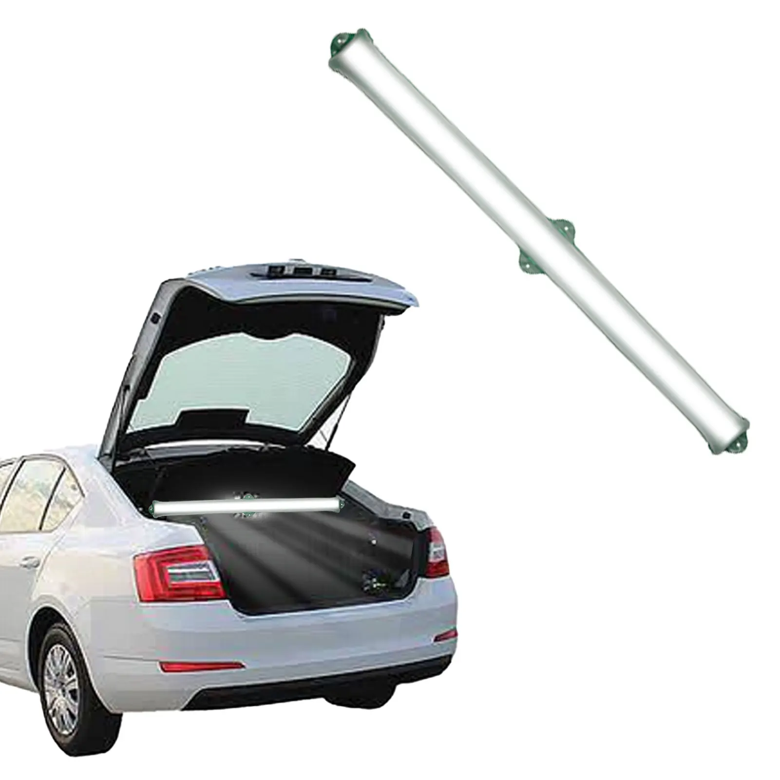 

Надувной светильник для кемпинга, USB-фонарь с 45 встроенными 5050 лампами малой мощности, перезаряжаемый светодиодный светильник для палатки д...