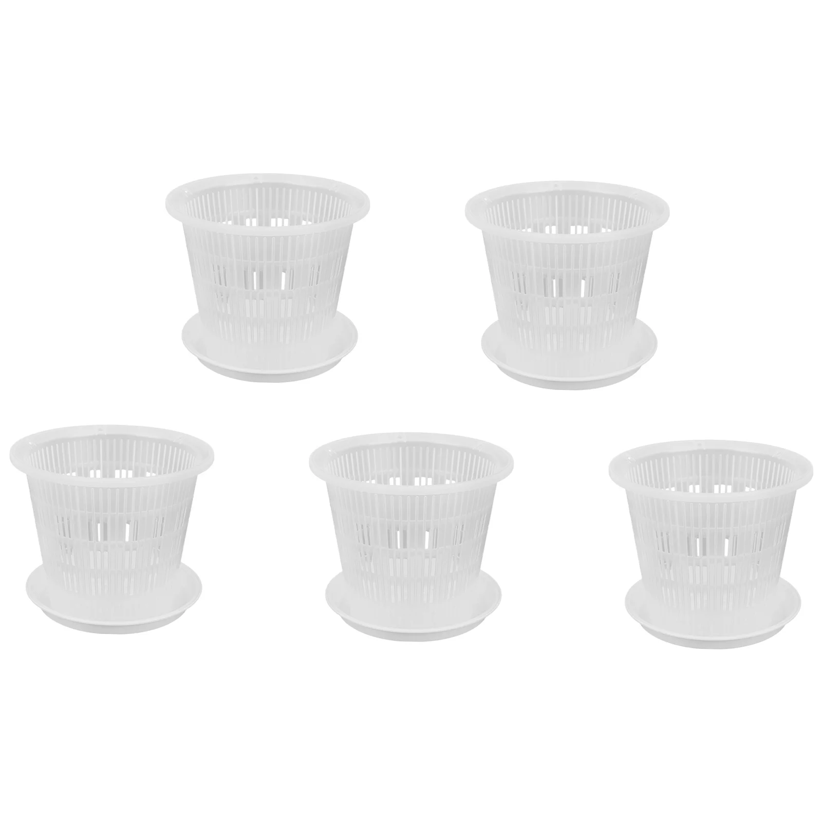 

5 комплектов цветочных Горшков и цветочных горшков, горшки для растений, пластиковые садовые горшки