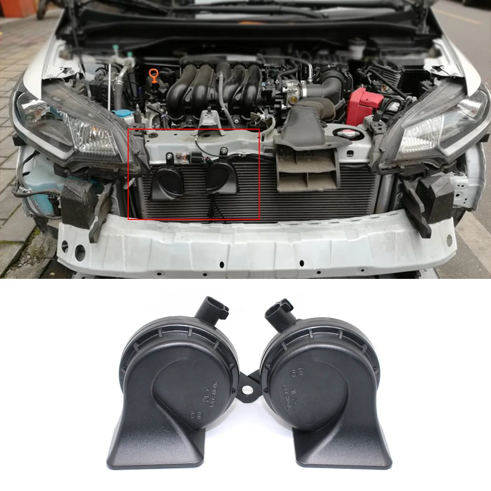 

Snail Horn For Ford Chevrolet Buick V80 Series Waterproof Low Pressure Speaker Super Loud Electric Air Trumpet Sound Siren