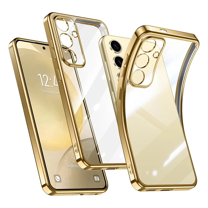 Силиконовый мягкий чехол с покрытием для Samsung Galaxy A04S A14 A24 A34 A54 A05 A05S A15 A25 A35 A55 A12 A22 A32