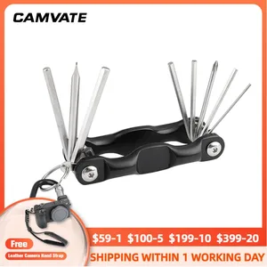 Набор гаечных ключей CAMVATE, универсальный комплект 8 в 1 для цифровых зеркальных камер, Gimba