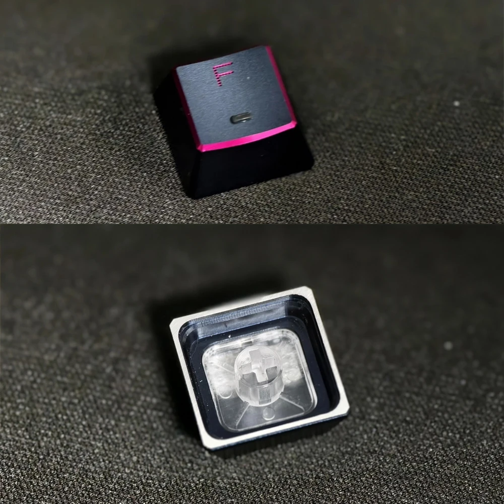 1U металлические клавиши на клавиатуру XDA CNC с подсветкой направление отходов QWERASDF