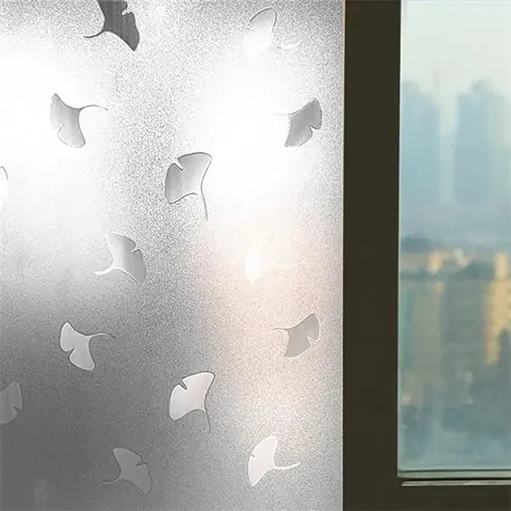 Декоративная оконная пленка Ginkgo для конфиденциальности наклейка на стекло окно