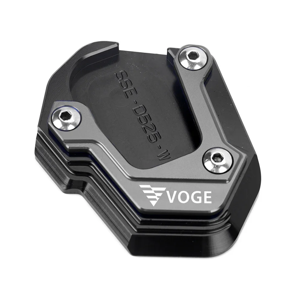 

Для VOGE DS625X DS900X DS525X 625 900 525 dsx DSX625 DSX900 2023 2024 2025 Подставка для мотоцикла с ЧПУ AI Удлинитель боковой подставки
