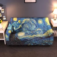 Van Gogh oil painting Stretch Sofa cover Elastic Sofa Covers for Living Room Chair Couch Cover Home Decor 1/2/3/4 Seater