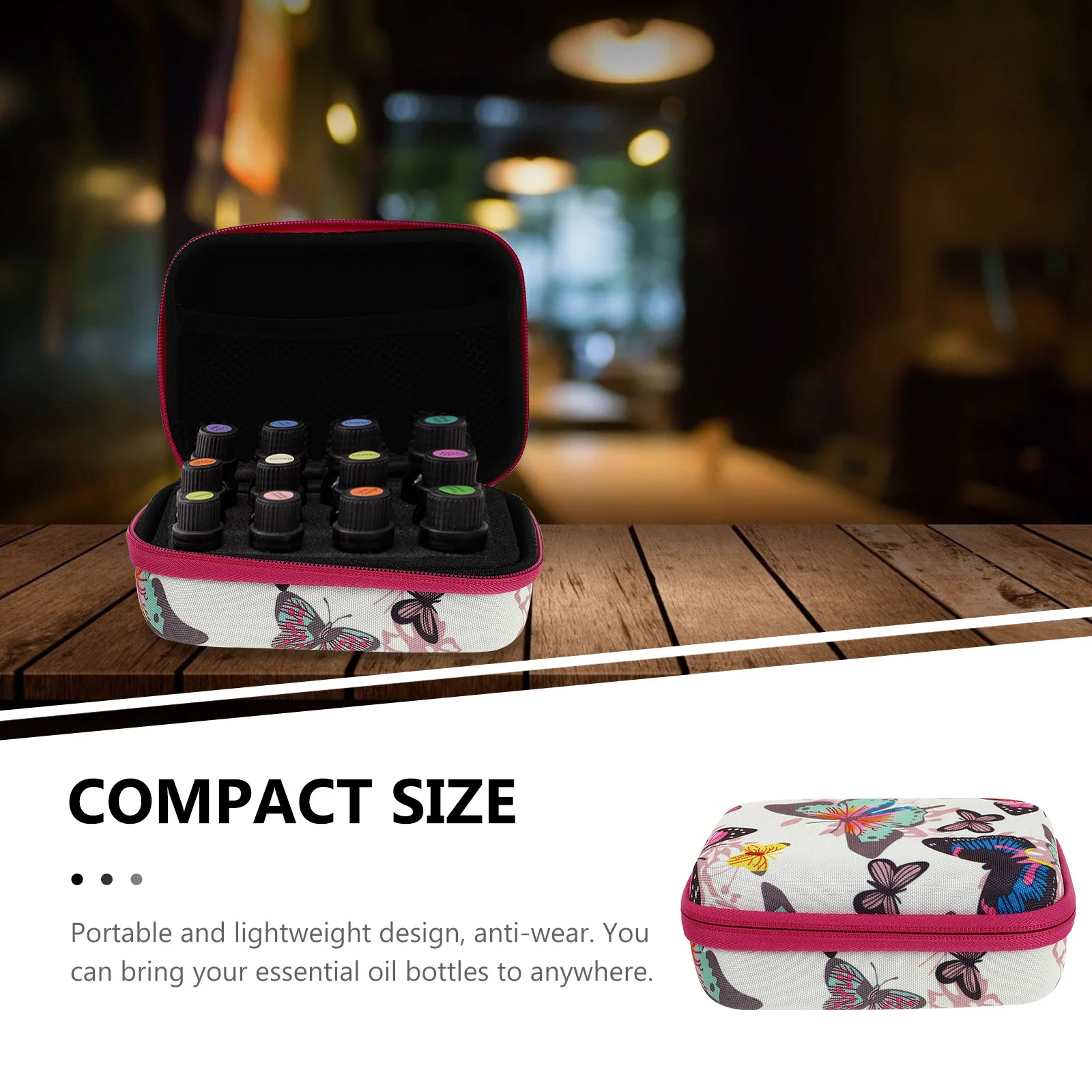 Сумка для хранения бутылок с эфирным маслом портативный чехол сумка-органайзер