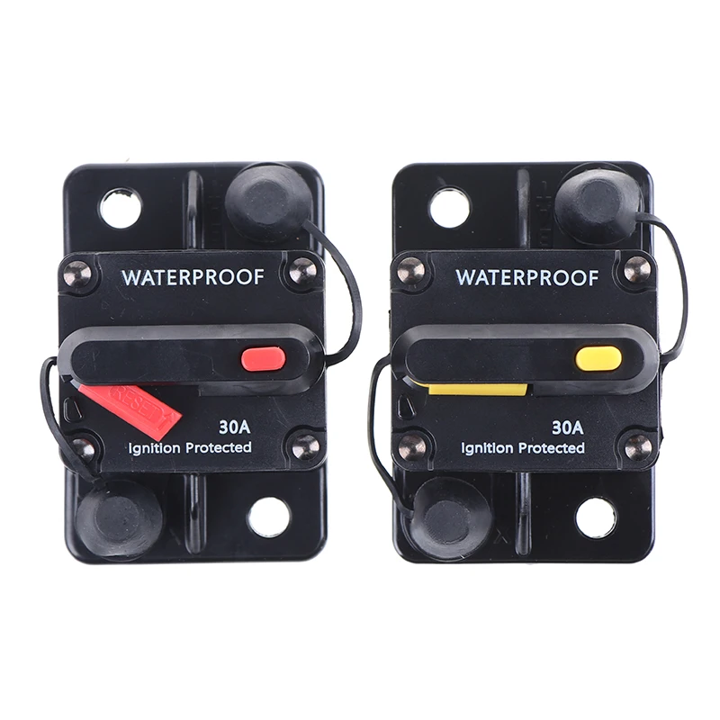 

12-42V DC Car Boat Auto Waterproof 30A 40A 50A 60A 80A 100A 150A 200A 250A 300A AMP Circuit Breaker Fuse Reset