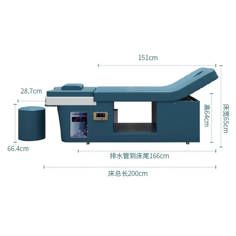 Шампунь для мытья портативный массажный стол гостиной мужское кресло бритья