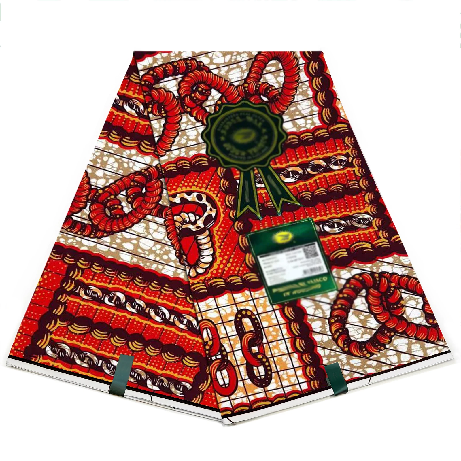 Original Super Fabric Ankara 100% Cotton African Wax Block Prints Batik Dutch 6yards DIY For Sewing F798