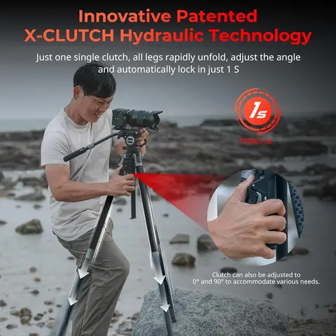 EACHSHOT Профессиональный гидравлический штатив TRIBEX SE