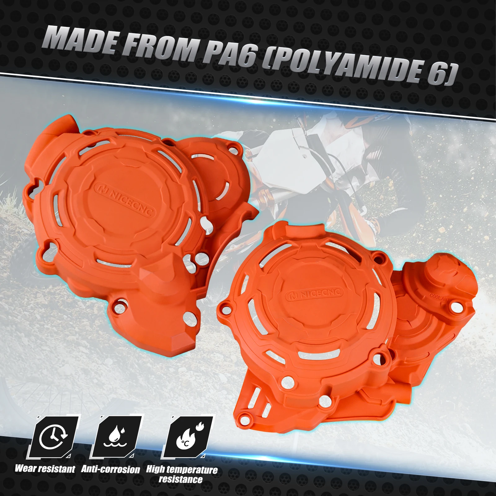 Комплект крышек сцепления зажигания для KTM EXC 300 2024 NICECNC XCW 250 Husqvarna TE300 TE