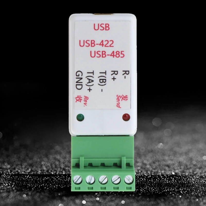 

2 in 1 USB to RS422 & RS485 Converter Adapter with CH340T Support 64b Win7 Linux