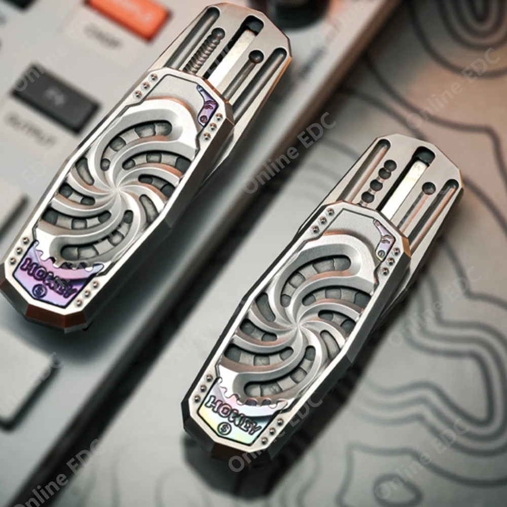 Фото CHIMAGO EDC Holy Stele: Слайдер-антистресс из нержавеющей стали с эффектом состаривания, игрушка-фиджет для снятия стресса, для взрослых №2