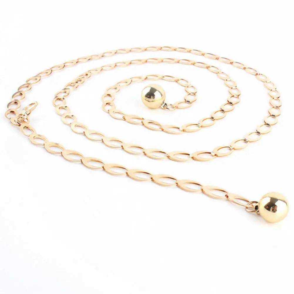 

Classic Versatile Extension Chain Metal Hollow Waistband Body Chain Jewelry Accessories Belly Belt Chain Waist Chain