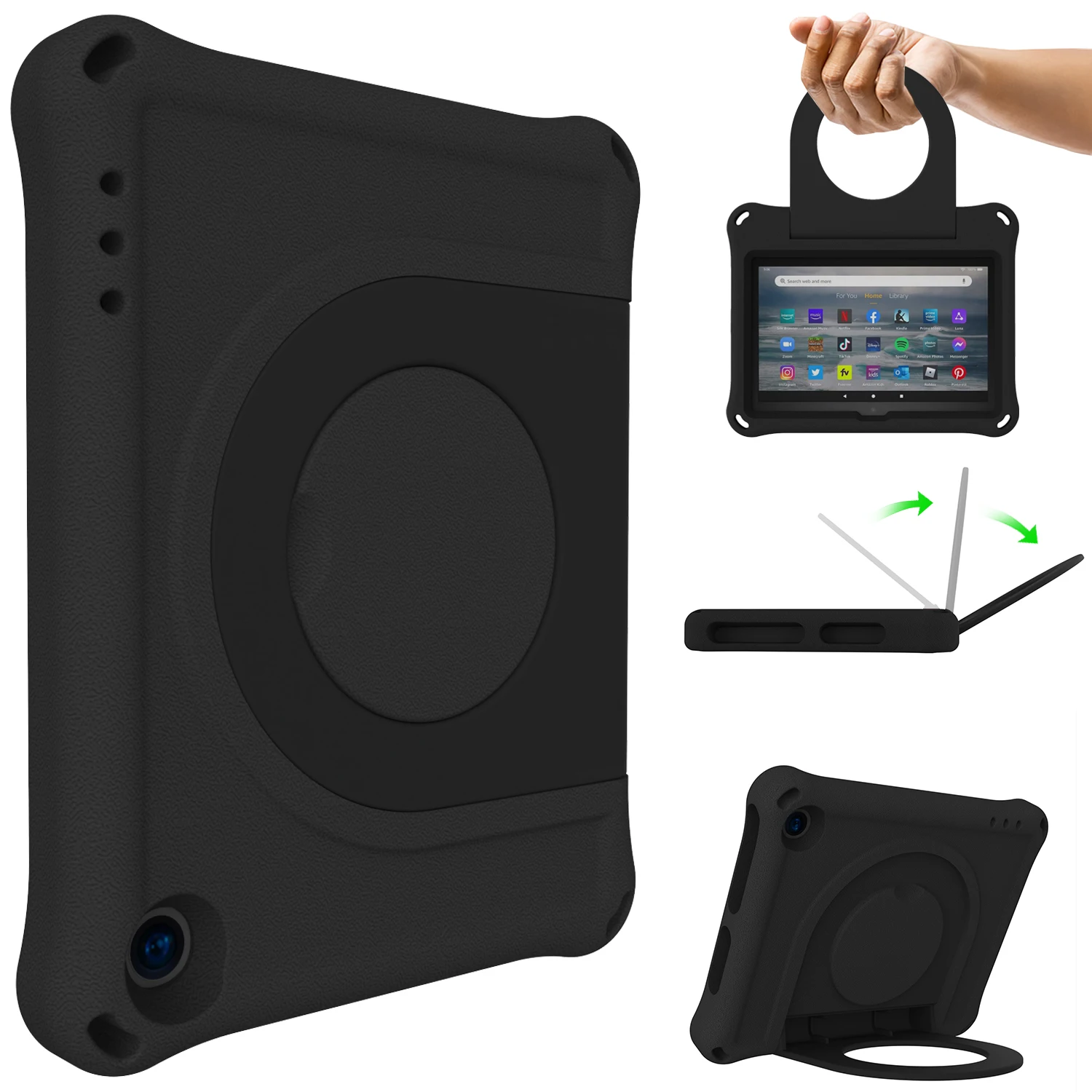 Планшет чехол для Amazon Fire 7 2022 12-го поколения складной