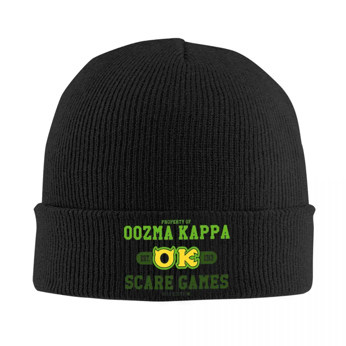 Oozma Kappa Scarer Monsters University Шапки-бини Шапки для мужчин и женщин Модная вязаная шапка в