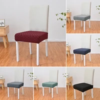 dirt resistant chair cushion cover universal elastic chair seat cover furniture protector for hotel banquet dining living room