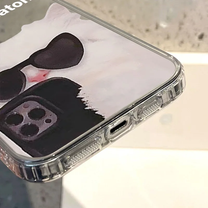 Корейский зеркальный чехол для iPhone 14 Pro 11 12 15 13 Max X XR XS