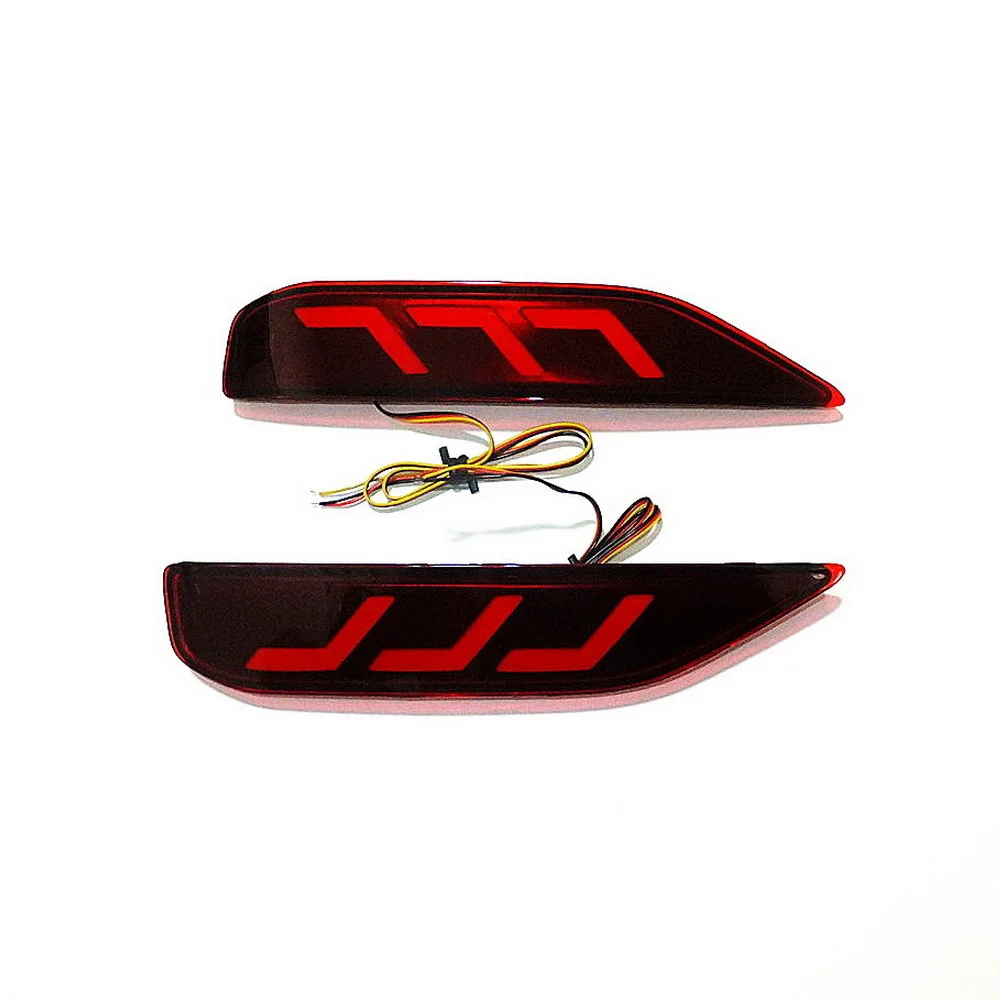 

July King LED Light Guide Rear Bumper Brake Lights + Night Driving Lights DRL Case for Mitsubishi Xpander Sport 2017-2021