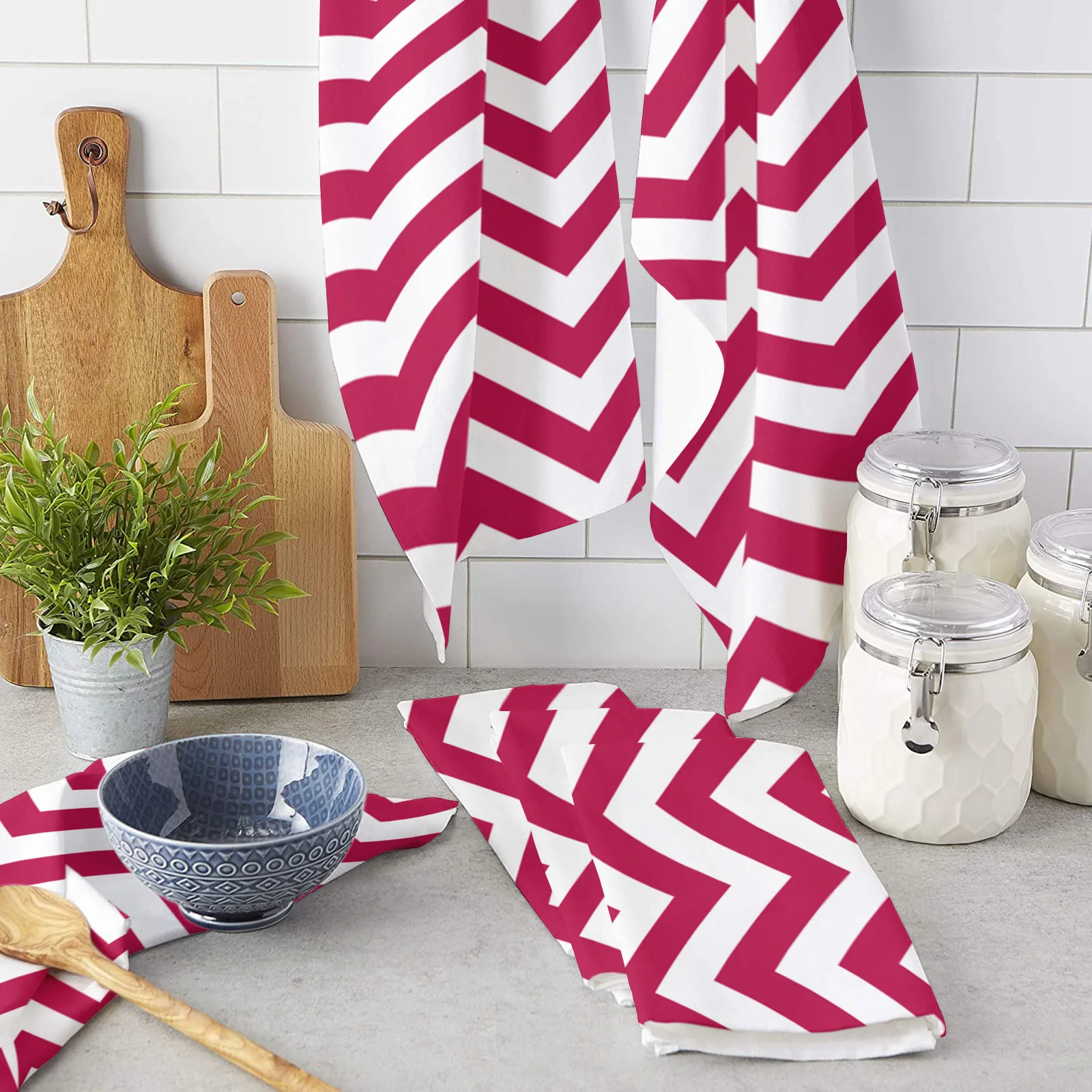 Set Cleaning Cloth Kitchen Accessories Dish Washing Cloth Household Decoracion