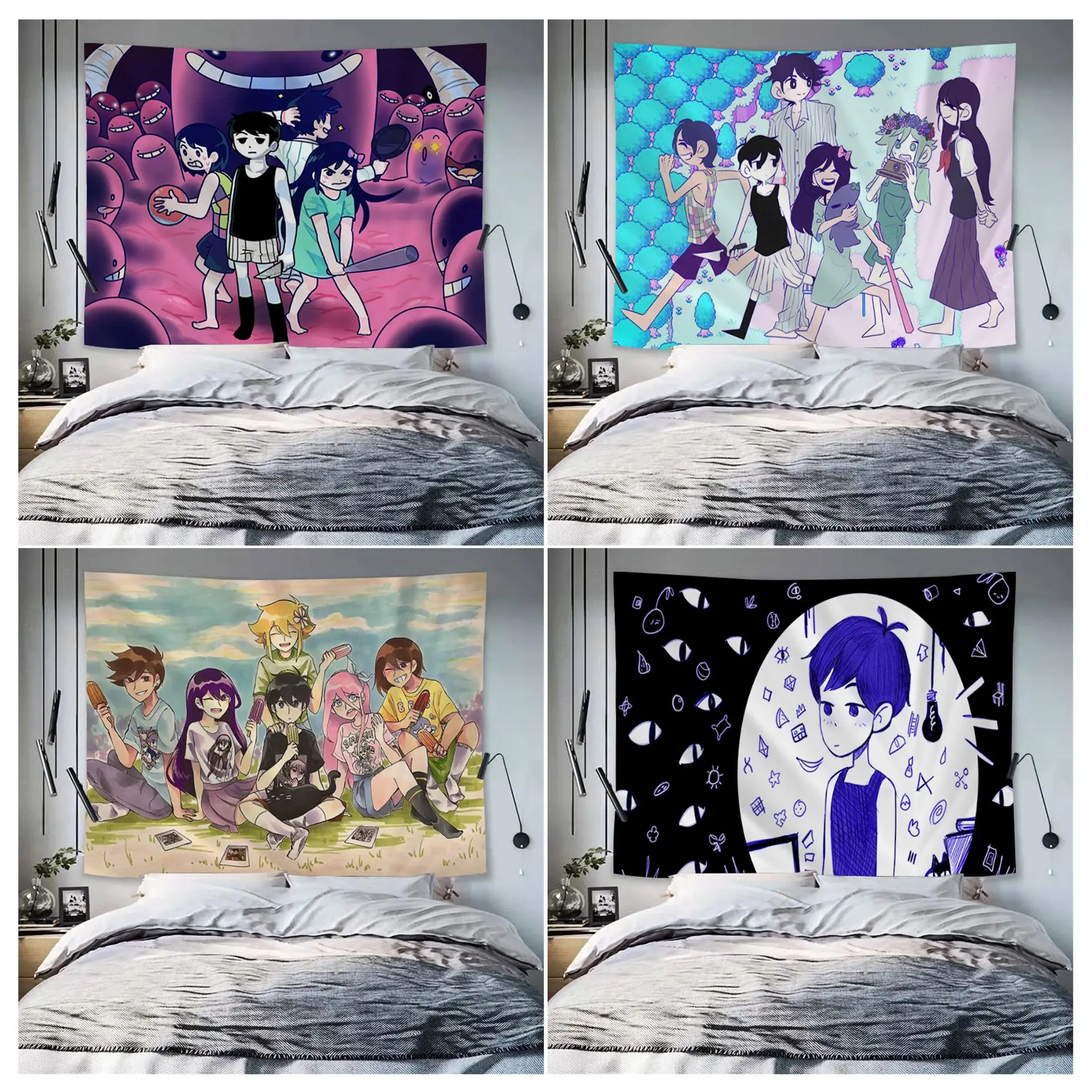 

Omori Chart Tapestry Bohemian Wall Tapestries Mandala Wall Art Decor