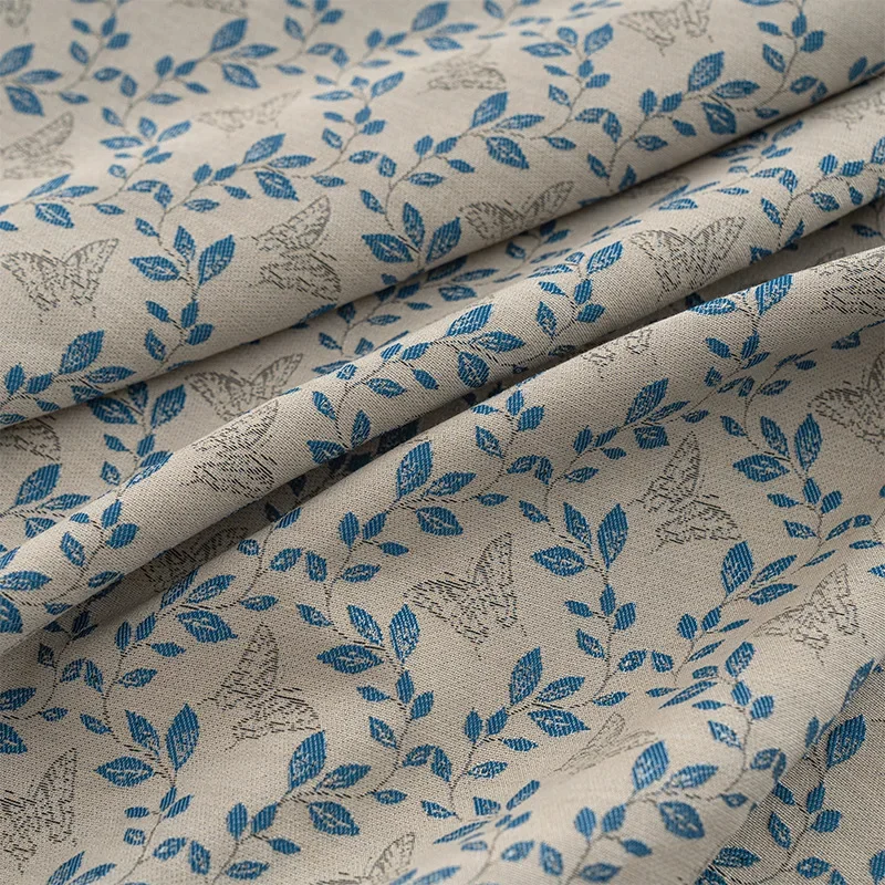 Винтажная изящная жаккардовая хлопчатобумажная ткань в китайском стиле