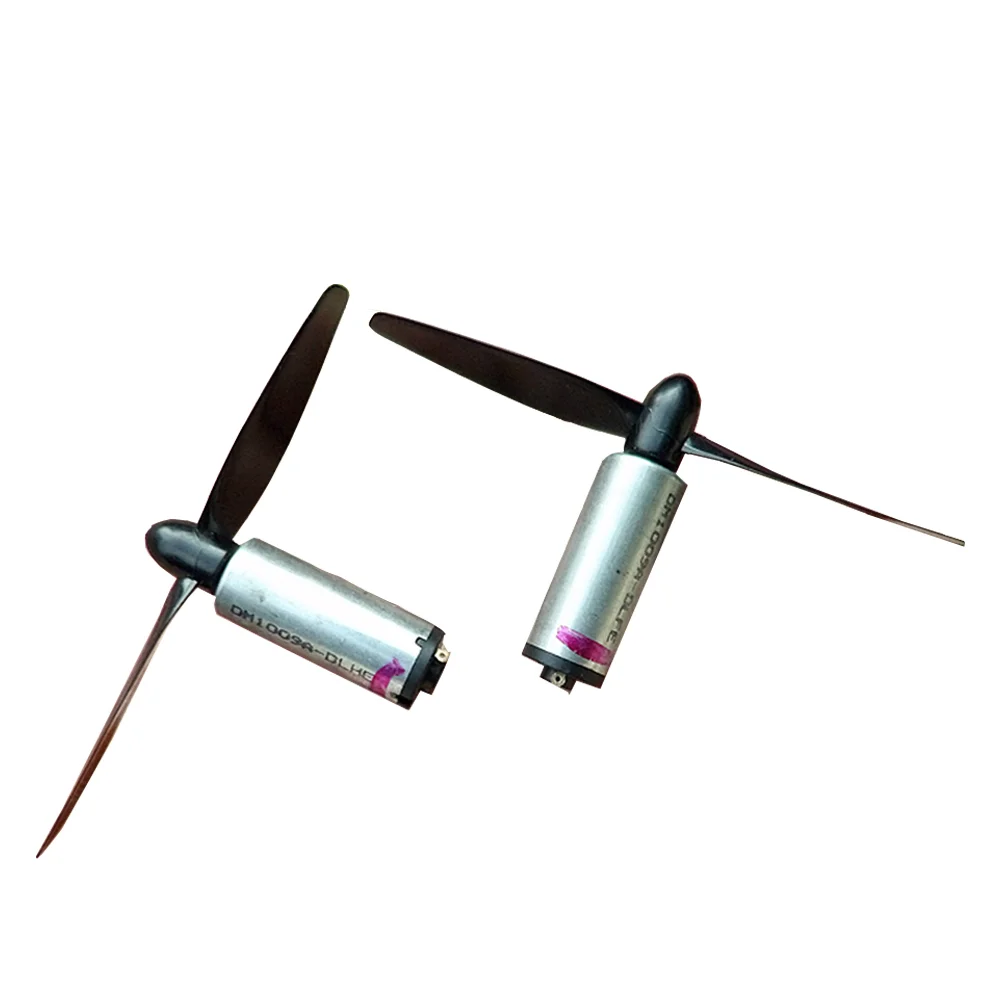 

6 Sets M50 3-6V DC Motor 15000RPM Micro DC Motor with Black Propeller CW CCW Model Airplane Helicopter Fan DIY Kits
