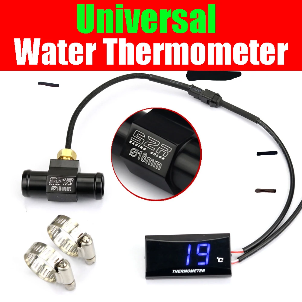 

Запчасти для мотоциклов, измеритель температуры воды для XMAX250 XMAX 300 NMAX Z900 CB 400 CB500X, датчик температуры воды, адаптер для скутера