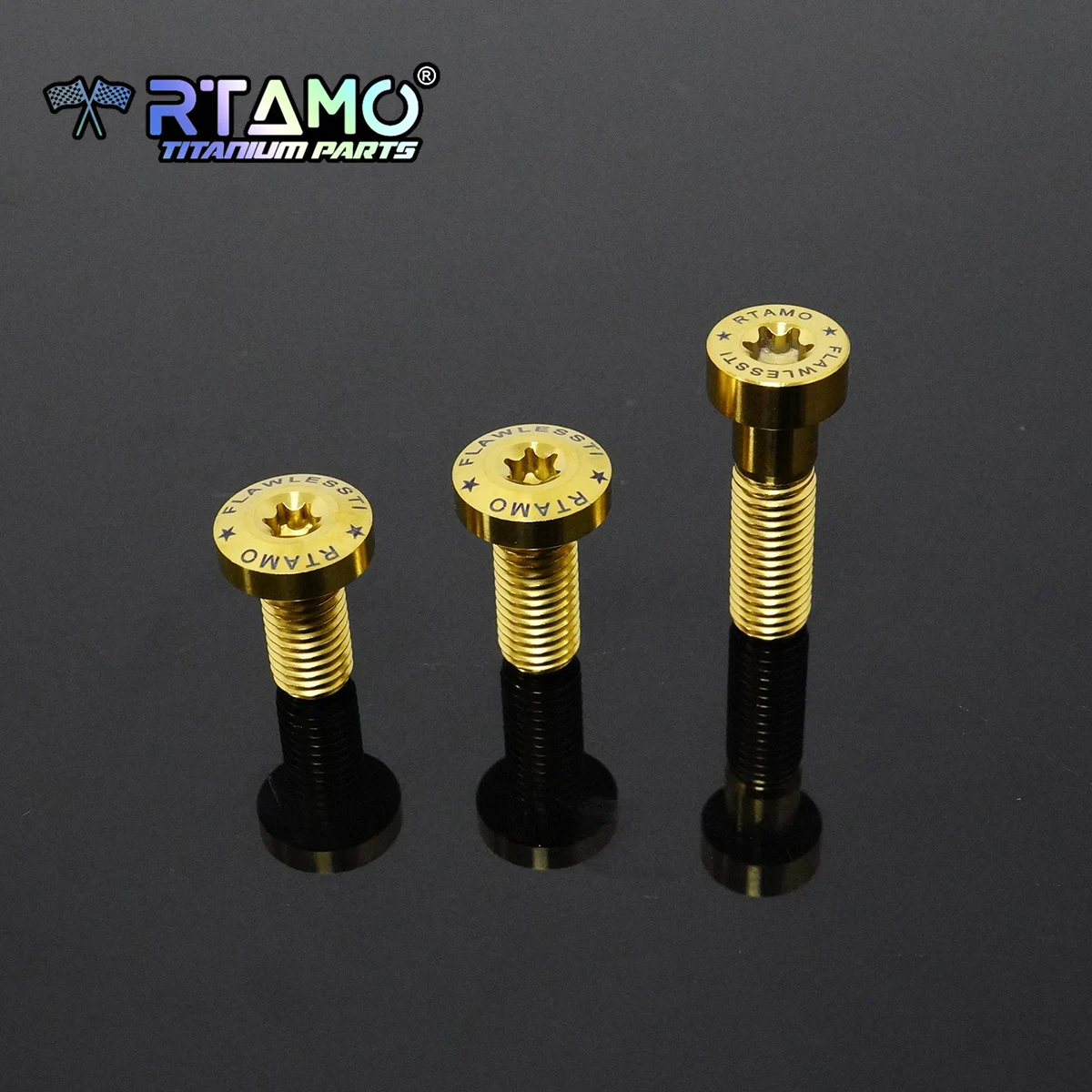 

RTAMO Титановый болт Gr5 M10X20/35 Torx для мотоцикла (1 шт.)
