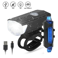 bicycle front light usb rechargeable mtb road mountain bike headlight cycling flashlight bike lantern lamp bicycle accessories