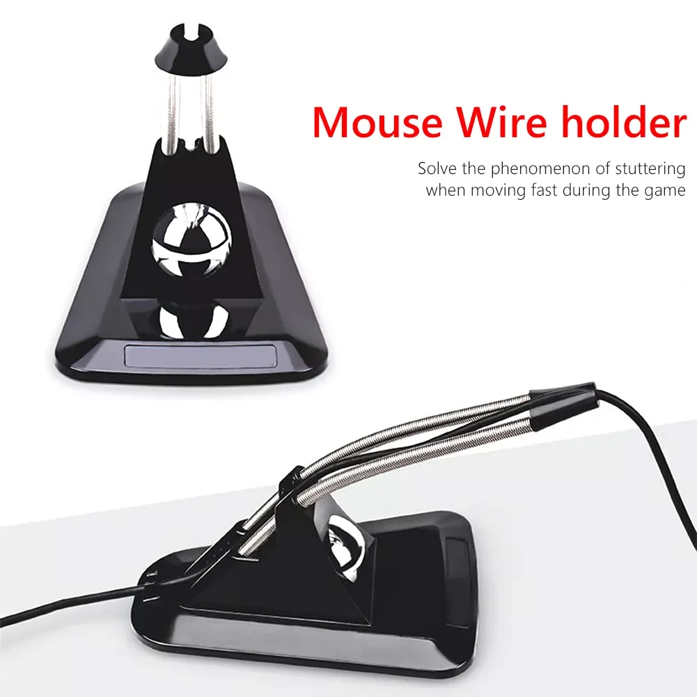 

Laptop Mouse Bungee Cable Holder Non-Slip Fixed Desktop Gaming Mice Keyboards Cord Clip Cables Organizer Wire Clamp Winder