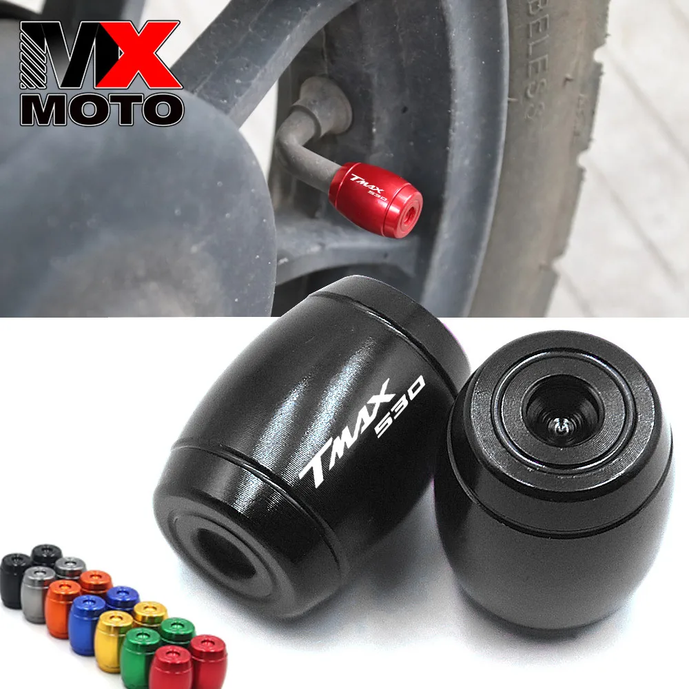 

For Yamaha TMAX530 logo TMAX530 tmax530 CNC aluminum alloy universal tire valve cover tire valve cover sealing cover