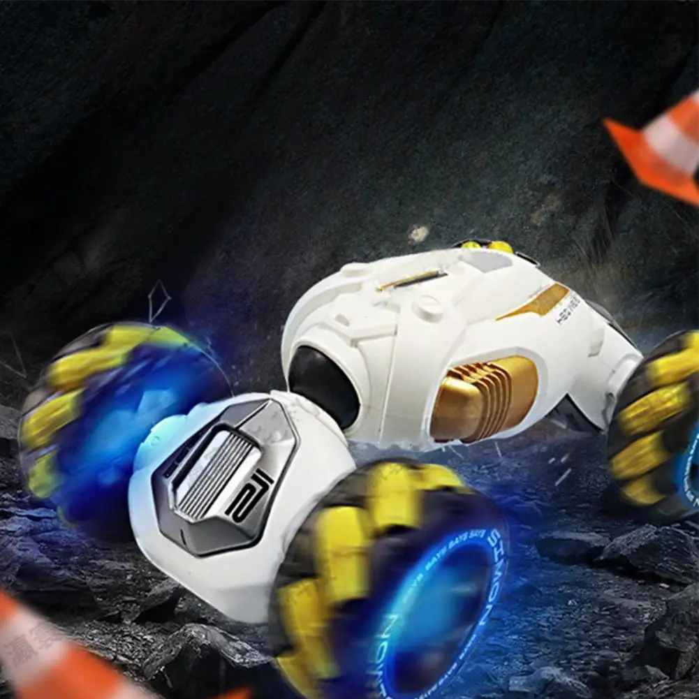 

Children Stunt Remote Control Car 4WD Gesture Induction Twisting Off-road Vehicle With Light Music For Boys Gifts
