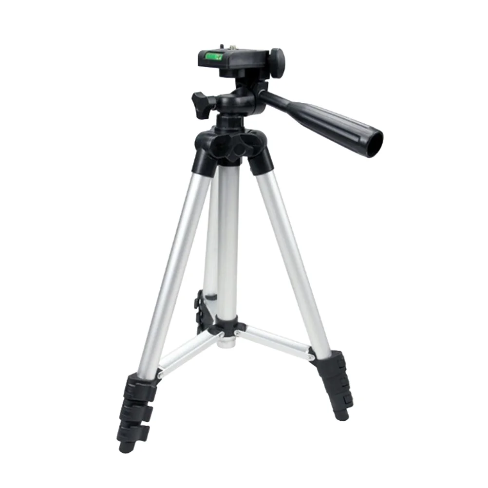 

Adjustable Height 360 Degree Rotaing Camera Telescopic Tripod Standard 1/4 Inch Quick Release Mount for DSLR Camera / LCD