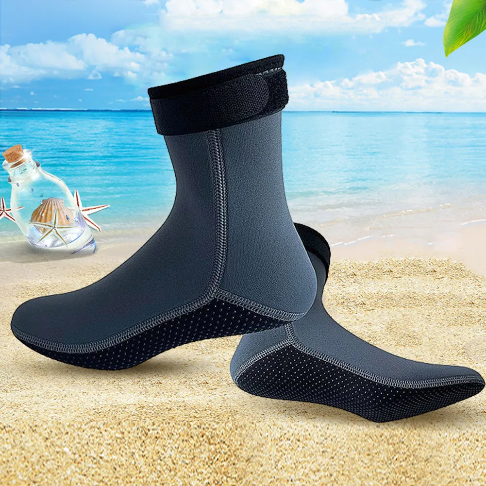 

3MM Neoprene Beach Water Socks No Edge Sock Mouth Anti Slip Swimming Socks Anti-Jellyfish Warm Snorkeling Socks for Water Sports