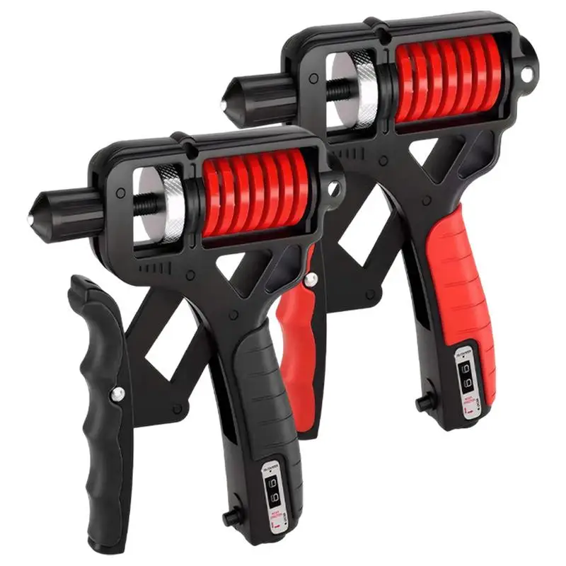 Усилитель для захвата силовая тренировка тренажер рук регулируемый 5-165 кг фитнес