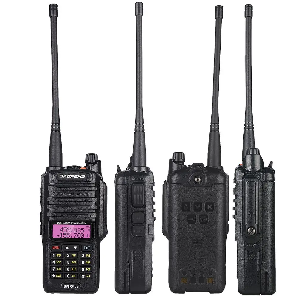 10W Baofeng UV-9R Plus Walkie Talkie UV 9R Plus Waterproof Portable CB Ham Radio Dual Band FM HF Transceiver UV9R Two Way Radio