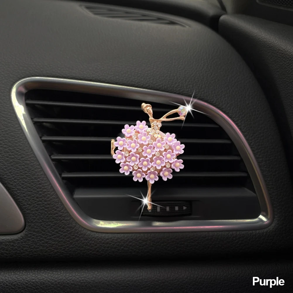 

Автомобильный освежитель воздуха, балета, девочка, автомобильный Кондиционер, вентиляционное отверстие, Маргаритка, зажим для духов, автомобильный парфюмерный диффузор, автомобильный декор, аксессуары для интерьера