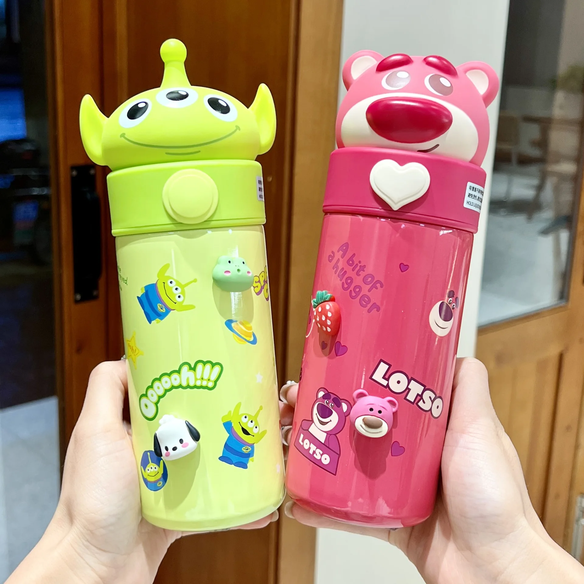 Бутылочка-термос Disney Lotso милая аниме мультяшная Женская подарок на день рождения