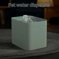 1 5l automatic cat water fountain usb powered electric mute pet drinker bowl pet drinking dispenser drinker for cat water filter