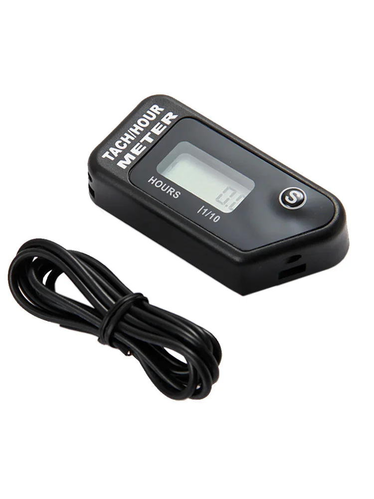 Сбрасываемый индуктивный счетчик часов цифровой тахометр для газового