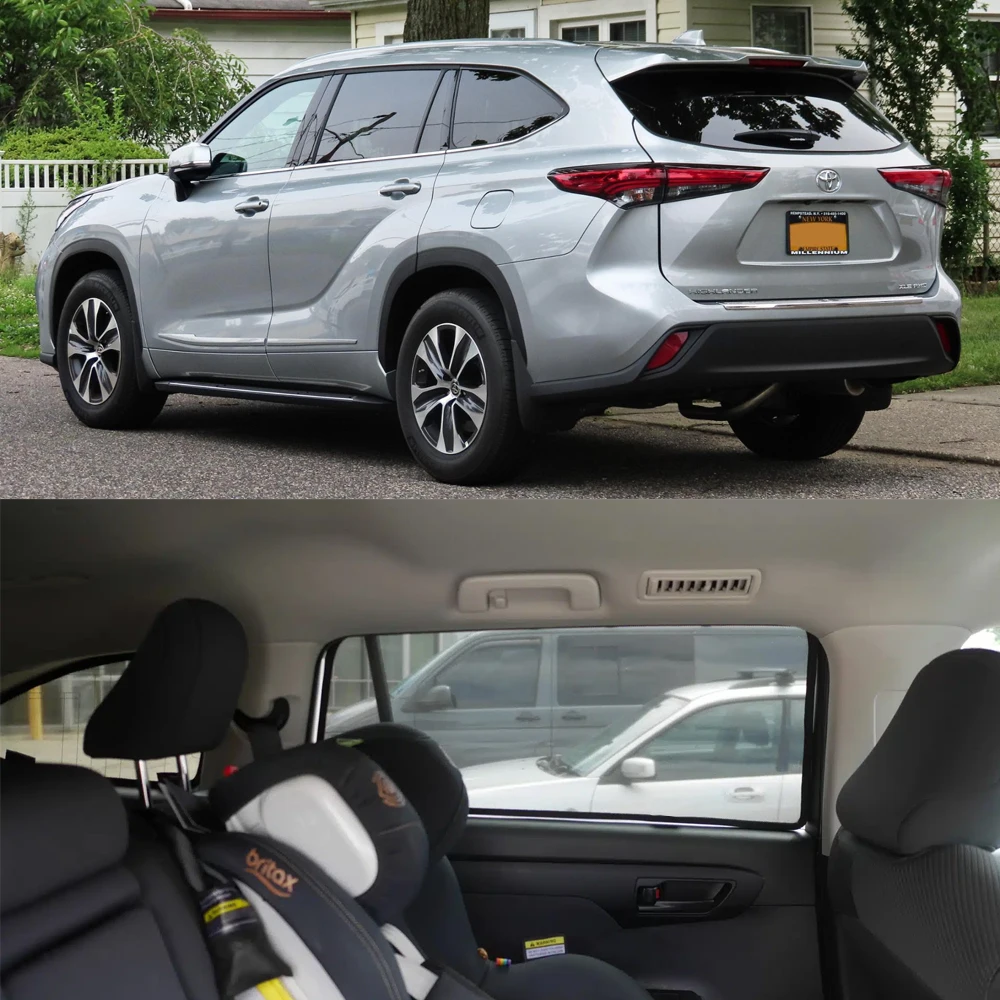 Для Toyota Highlander KLUGER XU70 2020-2024 автомобильная задняя сторона детское окно