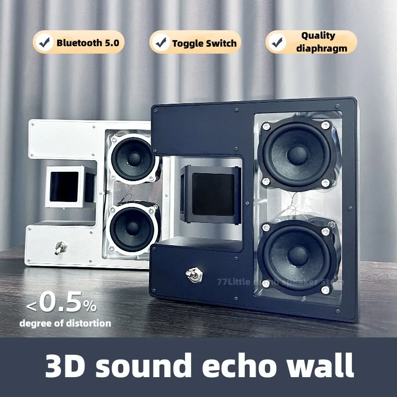 

Home Desktop Magnetic Suspension Bluetooth Speaker Transparent Industrial Wind Wireless Audio Hi-fi Creative and Practical Gifts