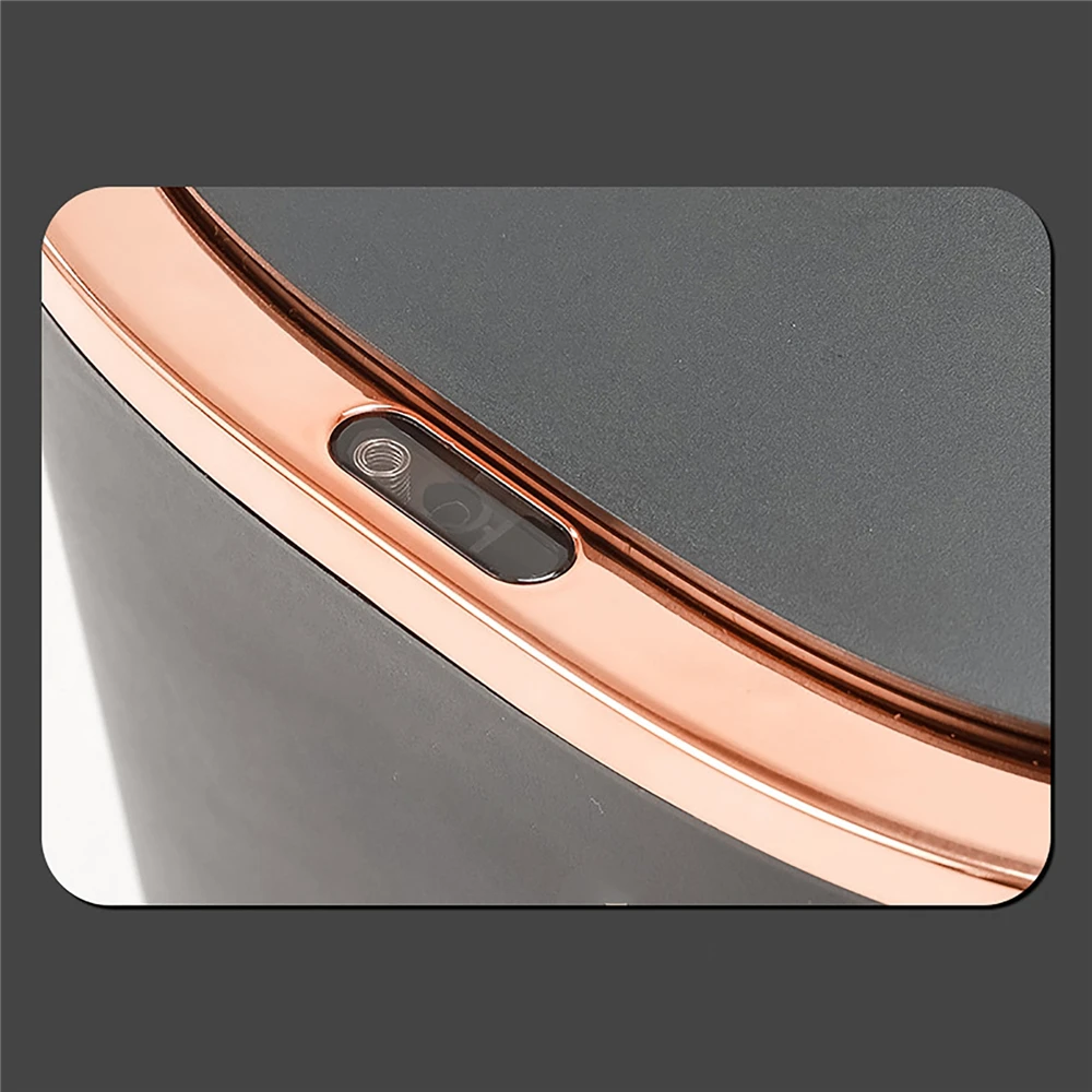 Дешево Умная мусорная корзина индукционного типа, мусорный бак для кухни, 12 л, с крышкой, USB/батареей, для ванной комнаты