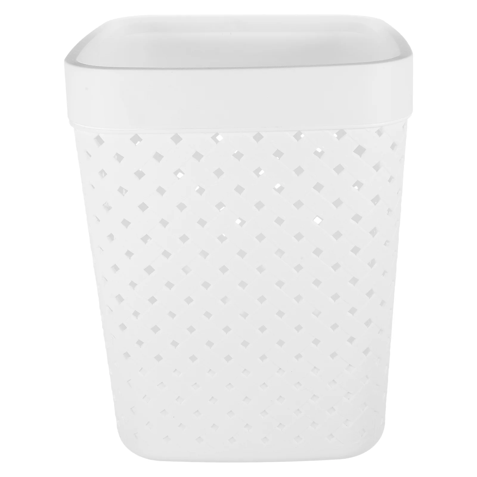 

Rubbish Can Plastic Wastebasket Plastic Garbage Can Container Trash Can for Bathroom Home