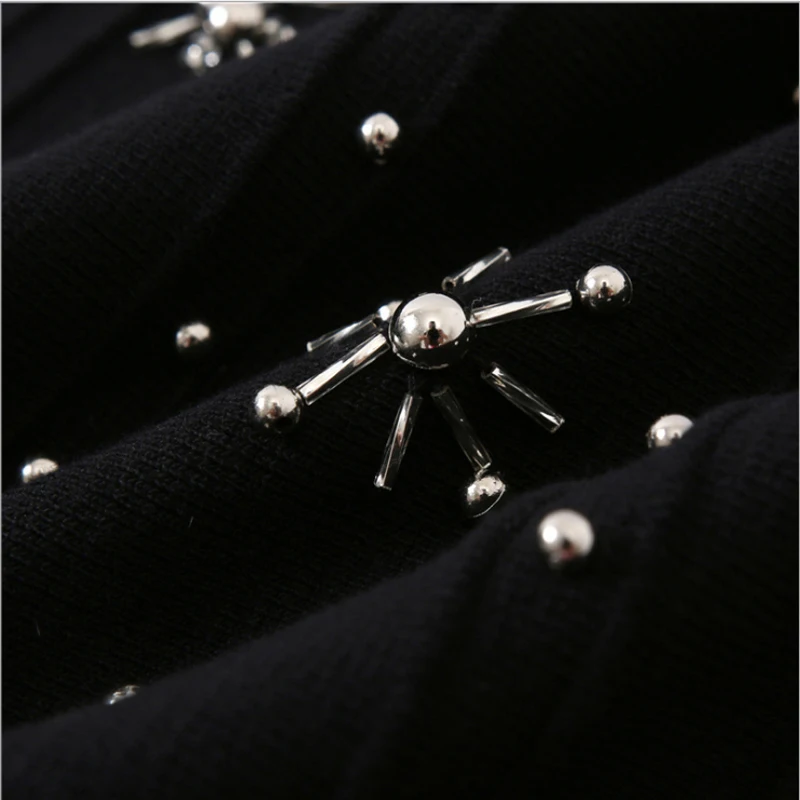 Женское платье винтажное черное без рукавов | Женская одежда