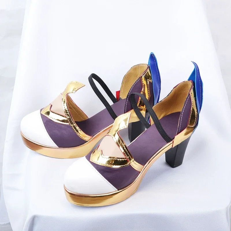 Аниме обувь для косплея Game genshin impact кожаные сапоги yae miko yun jin vinti klee hutao yanan nilou kamisato