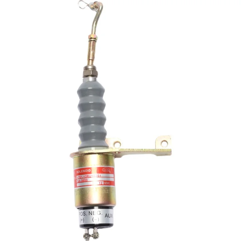 

Construction machinery excavator accessories SA-3800 12V 24V hook flameout solenoid valve stop fuel cut-off switch