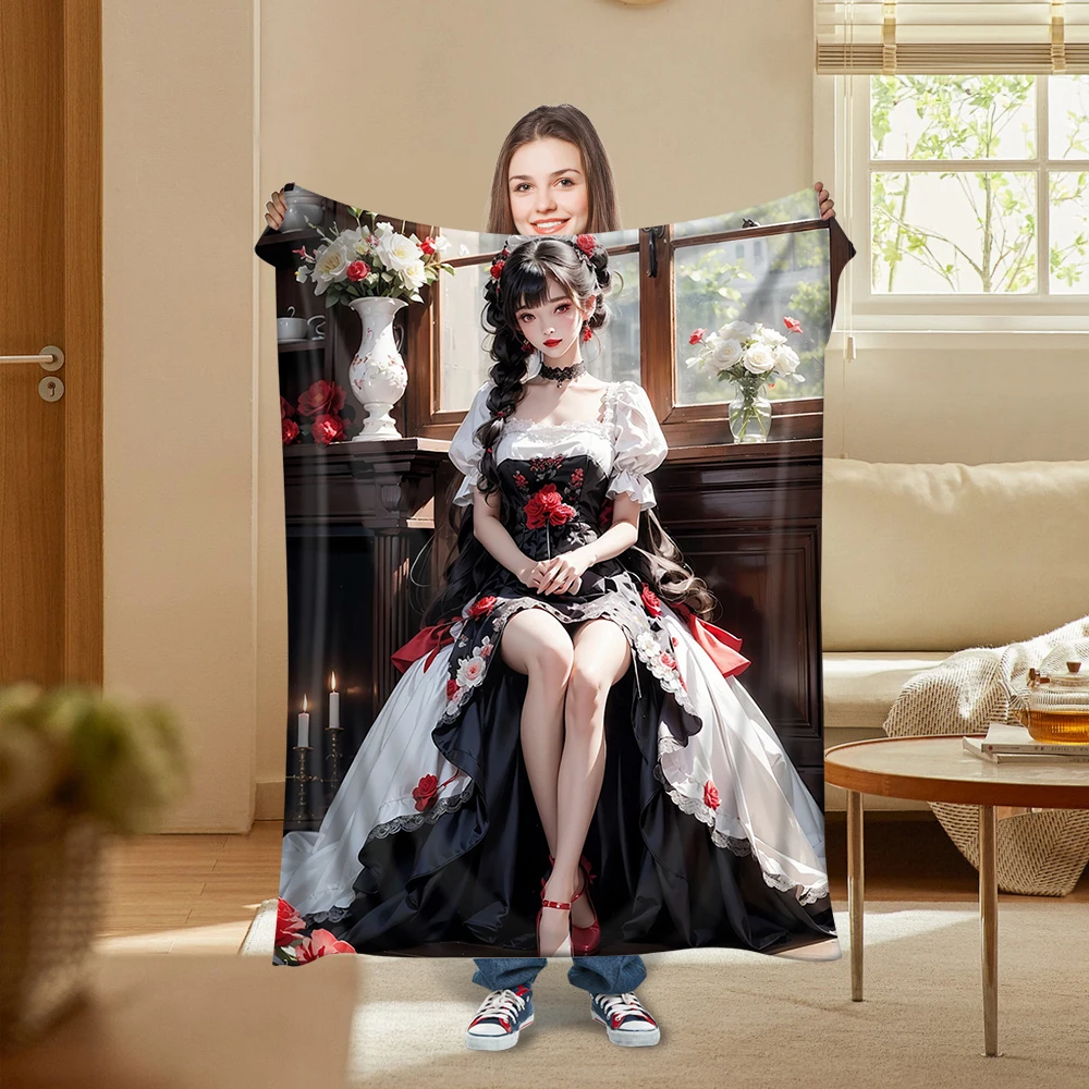 Одеяло хлопковое в скандинавском стиле для кровати 100% одеяла