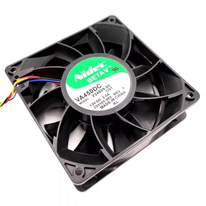 Фото Новый охлаждающий вентилятор для Nidec VA450DC V34809-90 12 В 3,3 А 12 см охлаждающий вентилятор №2